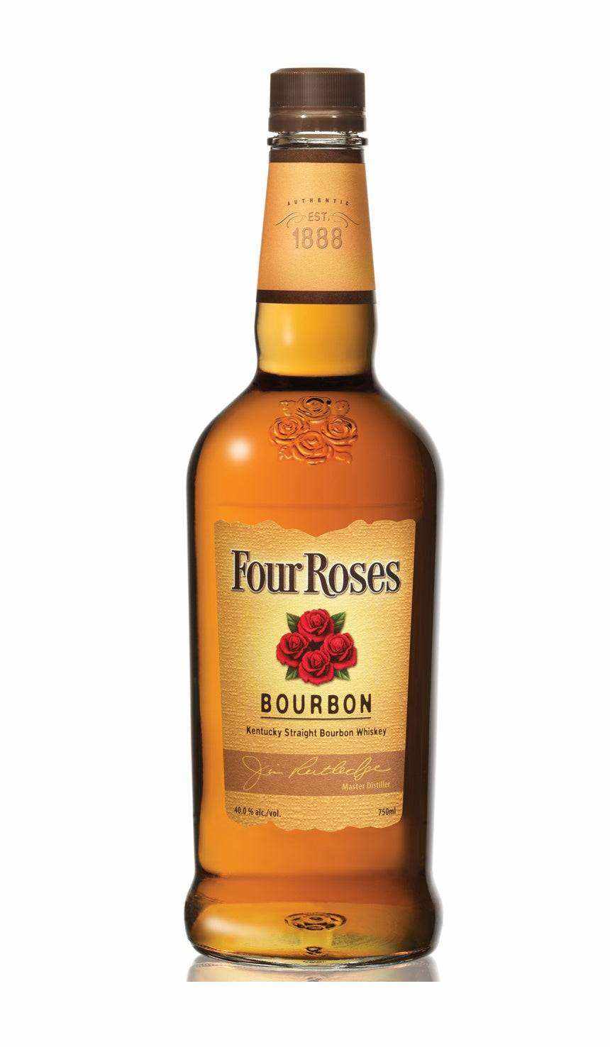 Four Roses Yellow Label Kentucky Straight Bourbon Whiskey 80 Proof 750 ML