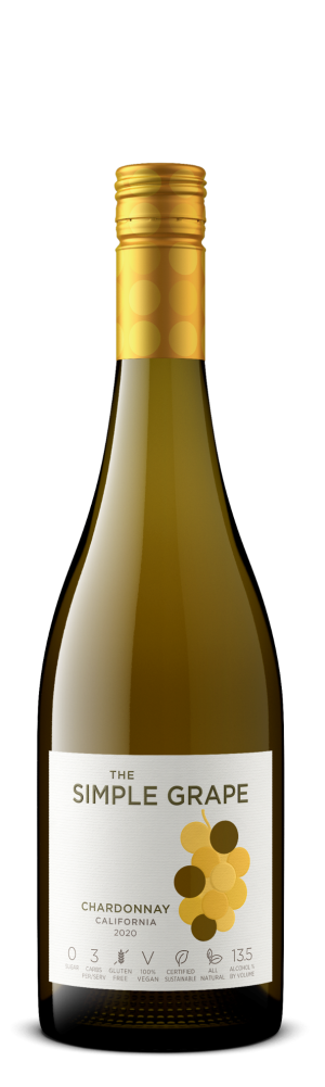 The Simple Grape California Chardonnay 750 ML