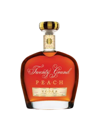 Twenty Grand Peach Vodka Infused with Cognac 750 ML
