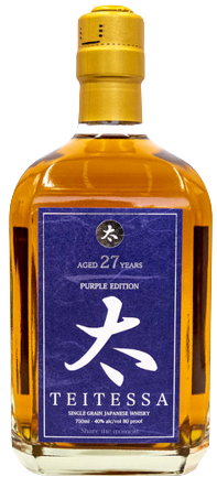 Teitessa Purple Edition 27 Years Old Single Grain Japanese Whiskey 750 ML