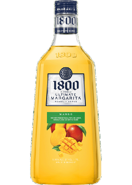 1800 Tequila The Ultimate Mango Margarita 1.75 L – Wineonlinedelivery