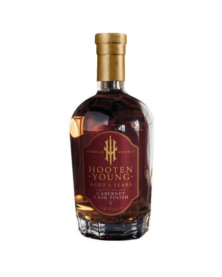 Hooten Young 6 Years Old Cabernet Cask Finish American Whiskey Limited Edition 750ML