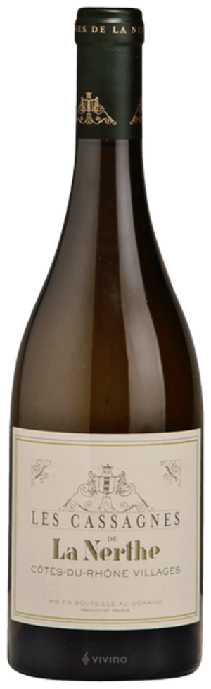 Chateau La Nerthe Les Cassagnes Cotes-du-Rhone Blanc 750 ML