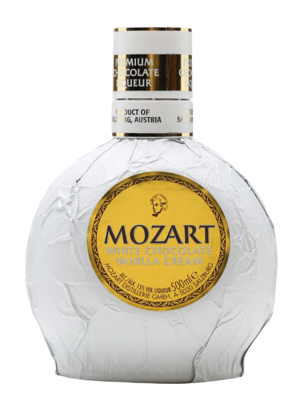 Mozart Liqueur White Chocolate Vanilla Cream Liqueur 750 ML
