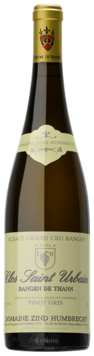 Domaine Zind Humbrecht Pinot Gris Rangen de Thann Clos St Urbain 2020 750 ML