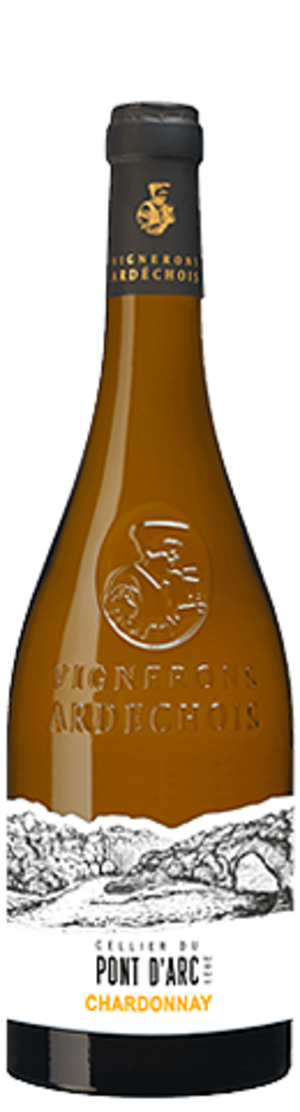 Les Chais Du Pont dArc Cellier du Pont dArc Chardonnay 750 ML