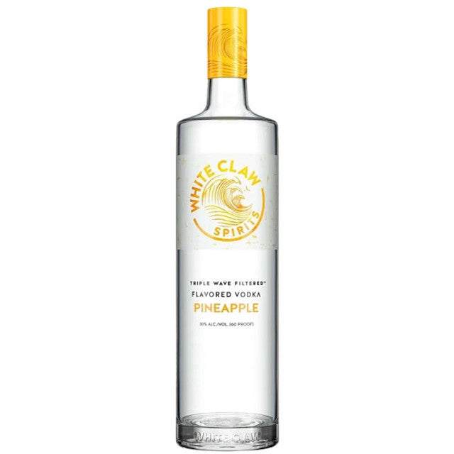 White Claw Pineapple Flavored Vodka 750 ML bottle with tropical pineapple flavor premium vodka