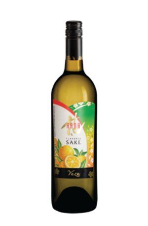 HANA Yuzu Flavored Sake 750 ML