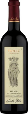 Santa Rita Triple C Red Blend 2020 wine bottle, 750 ml.