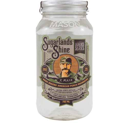 Sugarlands Shine Legends Series Mark Rogers American Peach Moonshine 750 ML