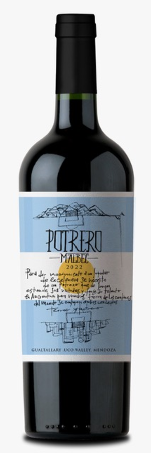 Vinos de Potrero Malbec Uco Valley 2020 750 ML