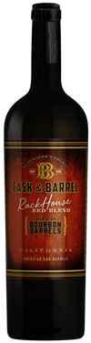 Cask &  Barrel Rack House Aged in Bourbon Barrels Red Blend 750 ML