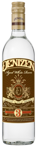 Denizen Small Batch Aged White Rum 3 Yr 80 750 ML