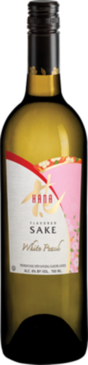 Hana Flavored White Peach Sake 750 ML