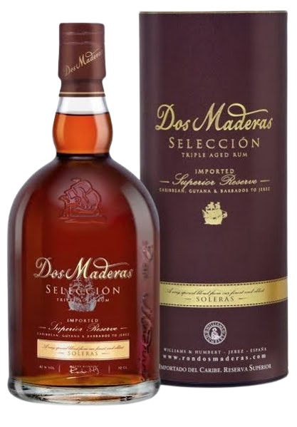 Dos Maderas Seleccion Triple Aged Superior Reserve Rum 750 ML