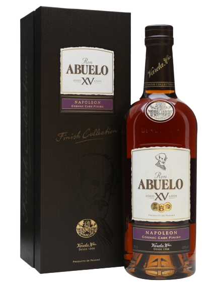 Ron Abuelo XV Year Old Anejo Napoleon Cognac Cask Finish 750 ML