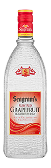 Seagram's Ruby Red Grapefruit Flavored Vodka 70 Proof 750 ML