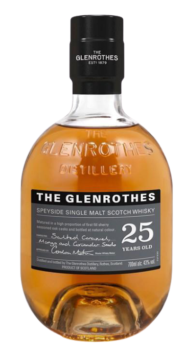 The Glenrothes 25 Years Old Speyside Single Malt Scotch Whisky 750 ML