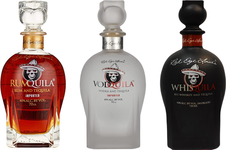 Rum Red Eye Louie's Combo Pack 750 ML - Premium & Versatile Selection