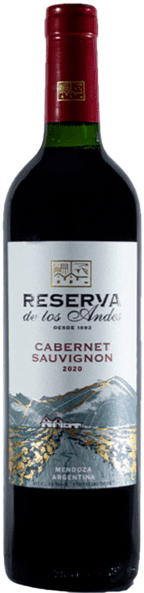 Bottle of Reserva de Los Andes Cabernet Sauvignon 750 ML – Argentine Red Wine