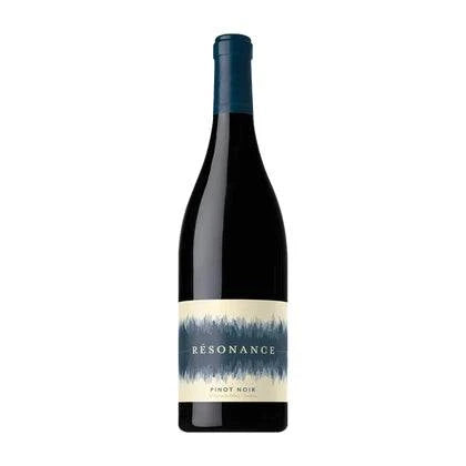 Bottle of Resonance Willamette Valley Pinot Noir 2023 wine showcasing Oregon elegance and artisanal craftsmanship