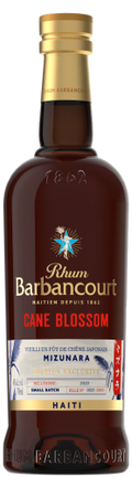 Rhum Barbancourt Gold Rum Cane Blossom Mizunara Exclusive Edition 90 700 ML