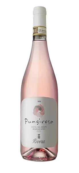 Rivera Pungirosa Castel del Monte Bombino Nero Rosato 2023 750 ML
