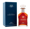 Ron Anejo Carupano XO rum bottle and elegant case.