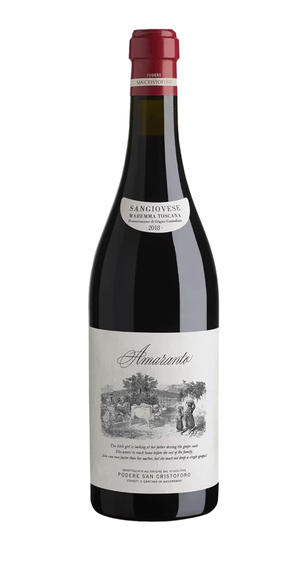 Podere San Cristoforo Toscana Sangiovese Ameri 750 ML