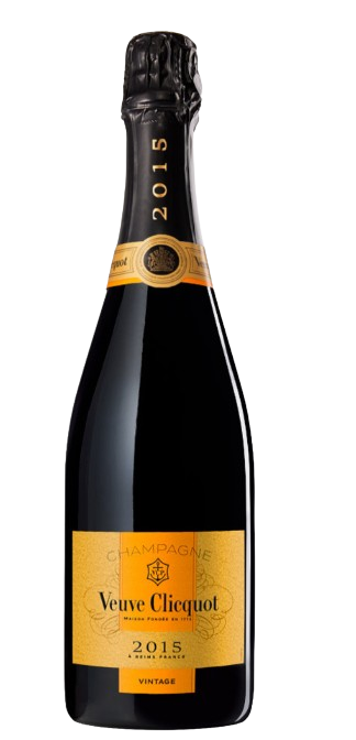 Veuve Clicquot Champagne Brut Vintage 2015 Yellow Label 750 ML