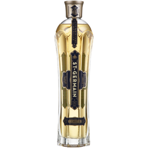 St Germain Elderflower Liqueur 750ml bottle with elegant design and refined taste.