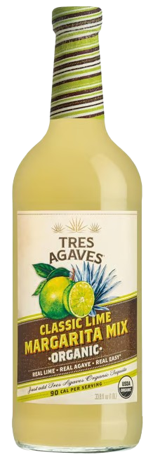 Tres Agaves Organic Classic Lime Margarita Mix 80 1 L