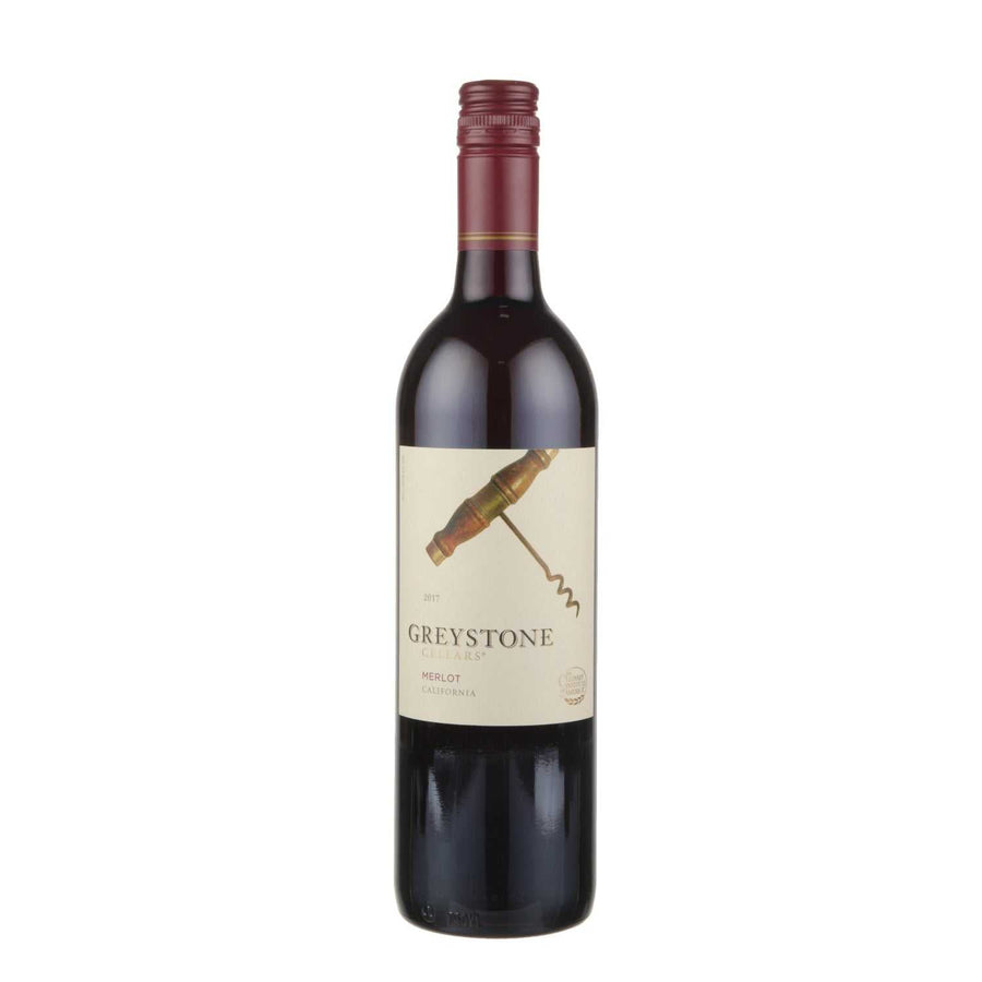 Greystone Cellars Merlot California 750 ML red wine bottle with plum and blackberry notes