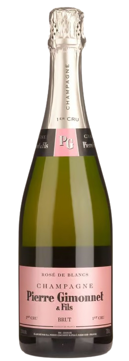 Pierre Gimonnet Champagne Brut Rose De Blancs Premier Cru 750 ML
