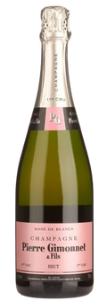 Pierre Gimonnet Champagne Brut Rose De Blancs Premier Cru 750 ML