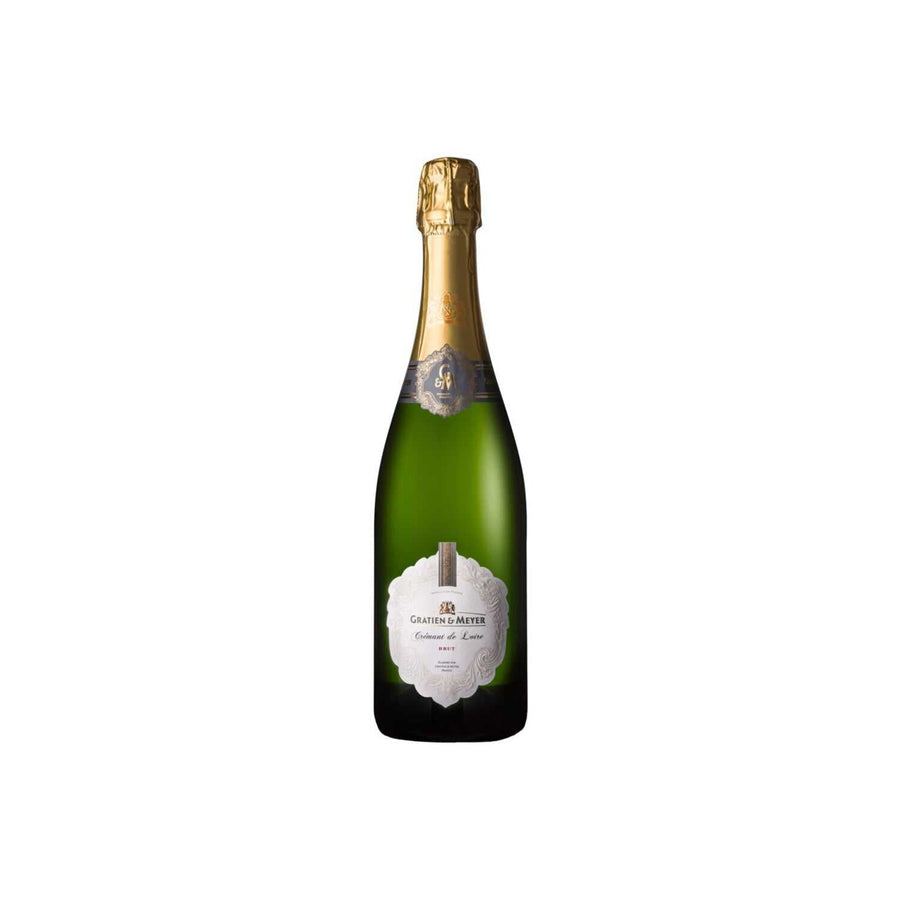 Bottle of Gratien & Meyer Cremant De Loire Brut 750 ML sparkling wine from France's Loire Valley