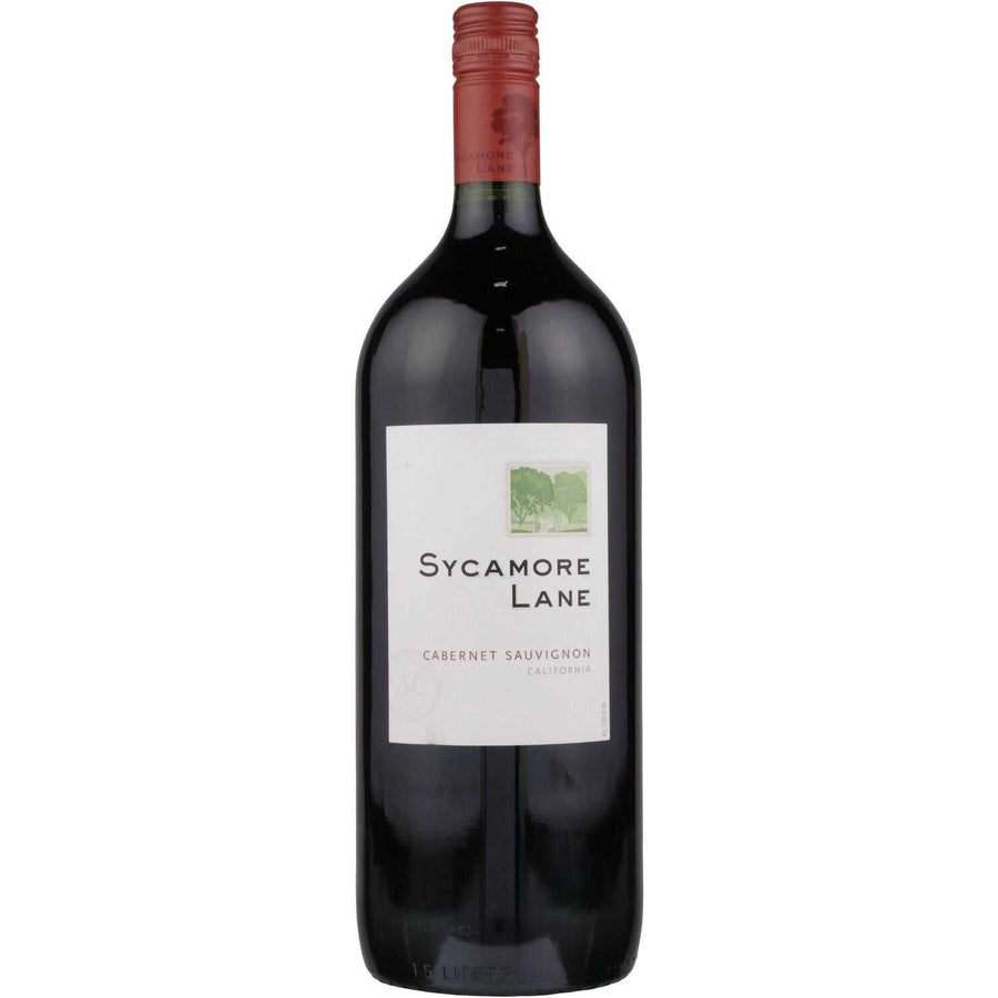 Sycamore Lane Cabernet Sauvignon California 1.5 L bottle with blackberries and vanilla notes