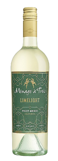 Menage A Trois Pinot Grigio Limelight California 750 ML