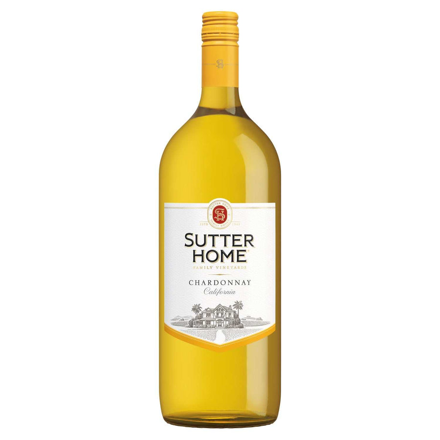 Sutter Home Chardonnay California 1.5L bottle with tropical fruit and vanilla notes