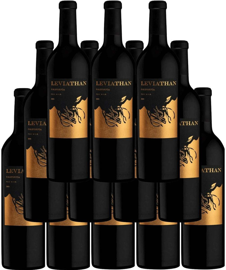 Leviathan Red Wine California 2020 750 ML 12 bottles bold California red blend
