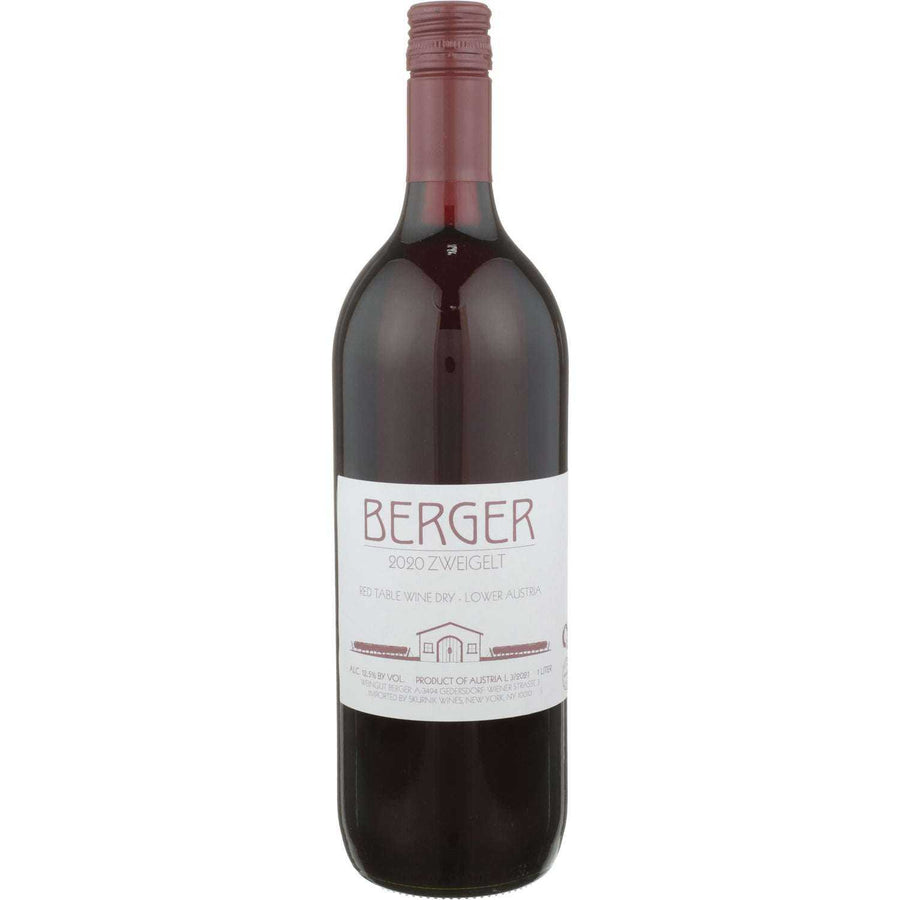 Zweigelt Berger Niederosterreich 2020 1 L Red Wine Buy Now Online