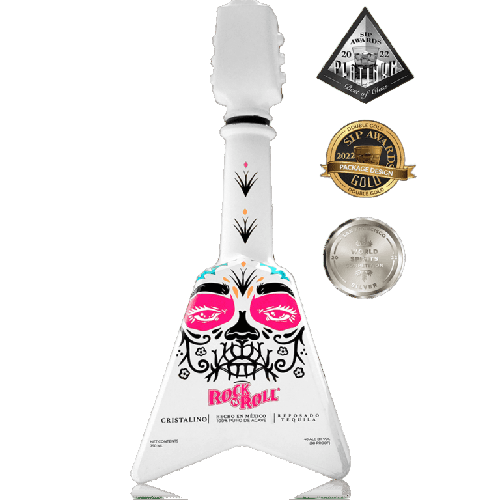 Rock N Roll Cristalino Reposado Day of the Dead Edition Tequila 750 ML