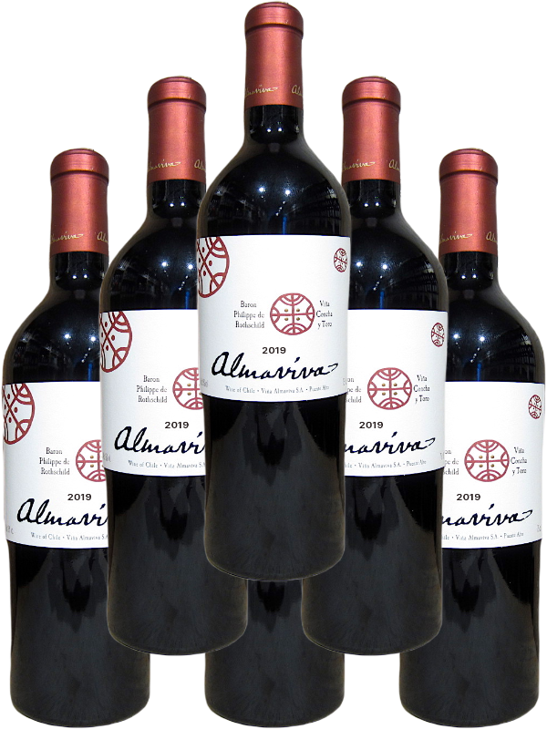Almaviva Red Puente Alto 2019 750 ML (6 Bottles)