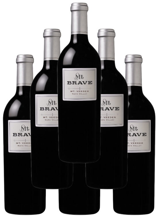Mt. Brave Cabernet Sauvignon Mount Veeder 2021 750 ML (6 Bottles)
