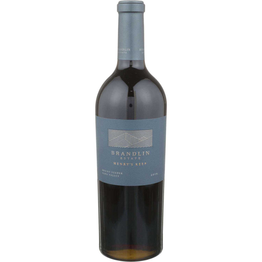 Brandlin Proprietary Red Wine bottle, Henry's Keep 2019, Mount Veeder Napa Valley.