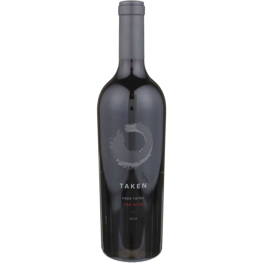 Taken Red Wine Napa Valley 2019 750ML bottle with rich red wine and elegant aromas