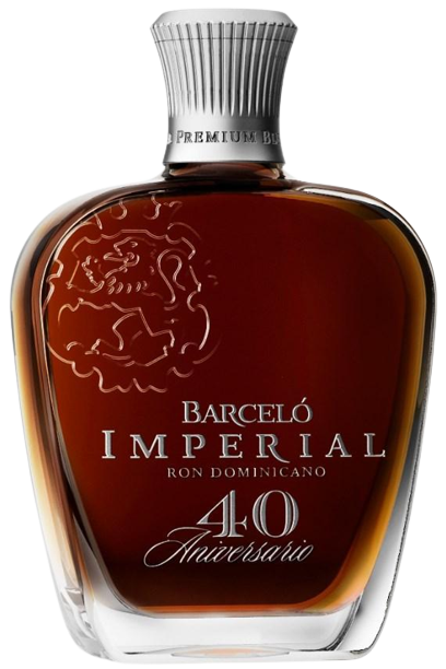 Ron Barcelo 40th Aniversario Imperial Premium Blend Aged Rum 750 ML