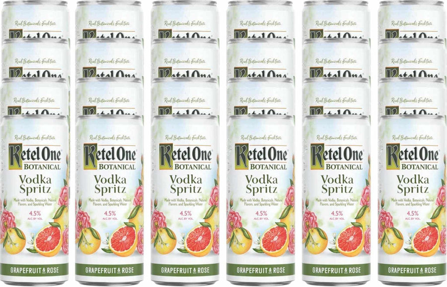 Ketel One Grapefruit & Rose Vodka Spritz Botanical 9 355 ML (24 Pack)