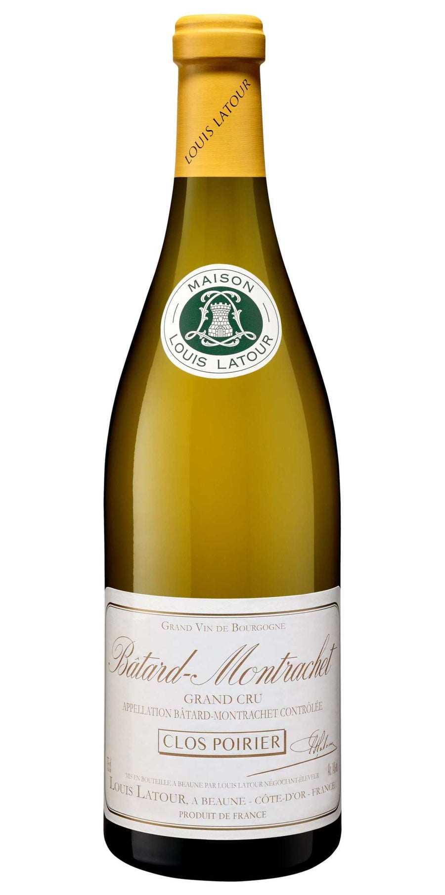 Louis Latour Batard Montrachet Grand Cru Clos Poirer 2019 750 ML Buy