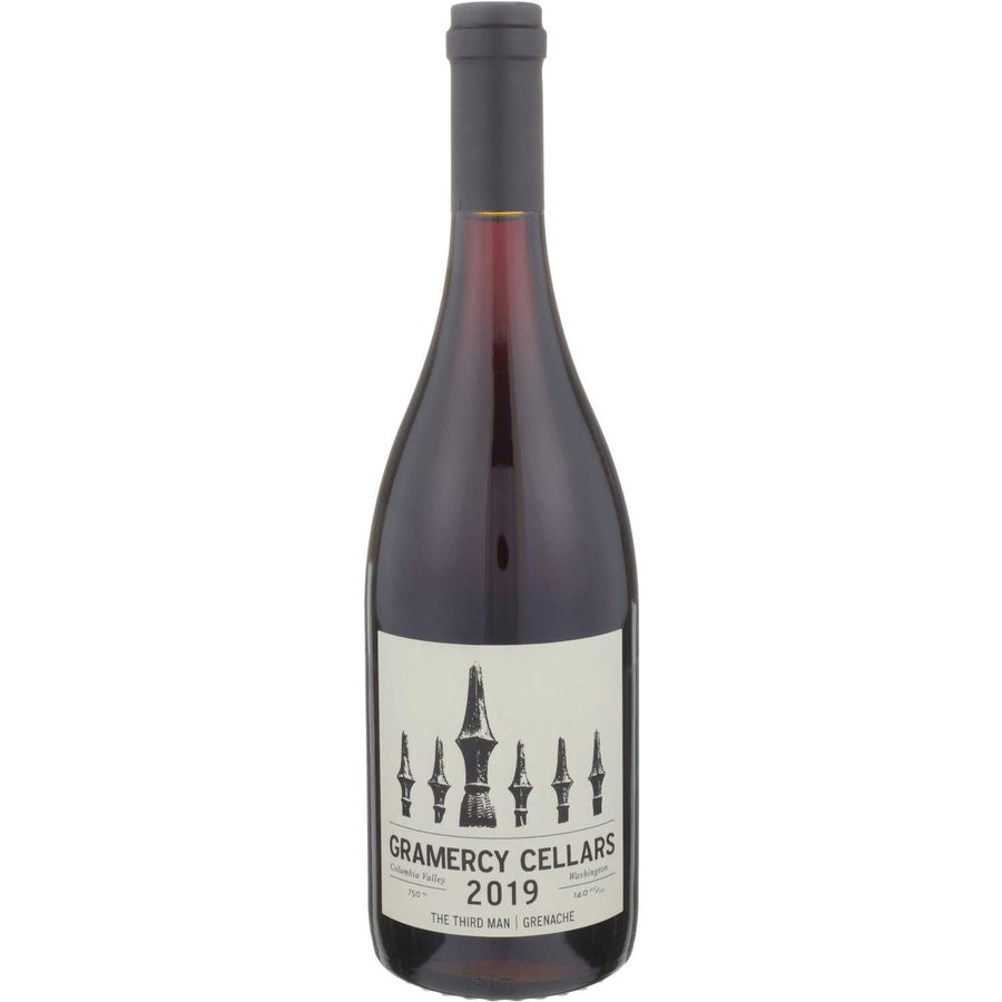 Bottle of Gramercy Cellars Grenache The Third Man Columbia Valley 2019 red wine 750ml